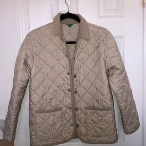 United Colors of Benetton Quilted beige Jacket